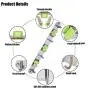 Broom Mop Holder, Upgraded Heavy Duty Stainless Steel Wall Mount Hanger Storage Systems Tools, Screws or Self Adhesive 3M Broom Organizer with 3 Racks 4 Hooks for Kitchen Bathroom Office Garden Garage