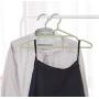 10pcs Random Color Hangers Non Slip Space Saving Clothes Hanger
