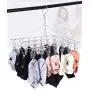 DUOFIRE Stainless Steel Clothes Drying Racks Laundry Drip Hanger Laundry Clothesline Hanging Rack Set of 36 Metal Clothespins Rectangle for Drying Clothes, Towels, Underwear, Lingerie, Socks (2 PACKS) DUOFIRE Stainless Steel Clothes Drying Racks Laundry Drip Hanger Laundry Clothesline Hanging Rack Set of 36 Metal Clothespins Rectangle for Drying Clothes, Towels, Underwear, Lingerie, Socks (2 PACKS)