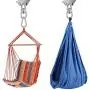 Swing Hangers for Wooden Concrete Swing Set, 2 Pack Heavy Duty 1200 lb Capacity Antirust Stainless Steel Suspension Hooks, 360°Rotate Heavy Bag Hanger for Woss Suspension, Hammock Chair Pod Yoga Swing