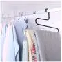 DNJKSA Metal Clothes Hanger 5 Tiers Hanger for Clothes Saves Space Clothes Storage Hanging Hanger for Pants Belt Tie Adult(2 Pieces/Lot)(Random Color) DNJKSA Metal Clothes Hanger 5 Tiers Hanger for Clothes Saves Space Clothes Storage Hanging Hanger for Pants Belt Tie Adult(2 Pieces/Lot)(Random Color)