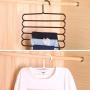 Hangers & Racks - Five Layer Drying Racks Multi Functional Innovative Hanger Storey Scarf Anti Slip Pants Folder - Rack Organizer Racks Clothes Hangers