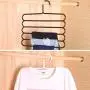 Hangers & Racks - Five Layer Drying Racks Multi Functional Innovative Hanger Storey Scarf Anti Slip Pants Folder - Rack Organizer Racks Clothes Hangers