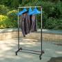 SUNSHINEMALL Inflatable Hanger Travel X 5, Portable Folding Clothes Drying Rack, Lightweight Easy-On Clothes Hangers for Home Car Camping Indoor Outdoor (Blue)