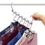 Wonder Hanger Heavy Duty 360 Swivel Action Hanger, Pack of 4 in Lilac - Keep Your Clothes Organized and Wrinkle-Free!