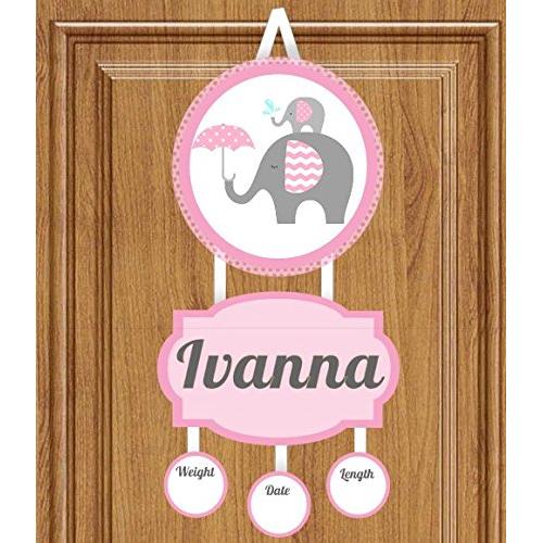 Hospital Door Hanger Announcement Sign Hospital Door Hanger Announcement Sign