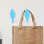 Mumusuki Creative Bird Decor Hook Wall Door Hanger Clothes Coat Hat Bags Towel Hanging Rack Holder(Sky Blue)