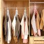 HJYPYJ Magic Hanger,8 in 1 Magical Hangers,PP Portable Hanger,Organizer Space-Saving Hanger,2 Pcs No Glitches/Pink / 52.5x29x18cm