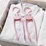 DreamJ 5PCS Folding Clothes Hangers, Travel Hangers Portable Collapsible Clothes Hangers Non-Slip Collapsible Hanger for Travelling