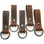 5 Pack - Buffalo Leather Dangler With D Ring Connector - Key Hanger - Knife Dangler - Multi Use - Key Fob Ring, Sheath Holder, Belt Loop - Genuine Leather - Handmade In The USA 5 Pack - Buffalo Leather Dangler With D Ring Connector - Key Hanger - Knife Dangler - Multi Use - Key Fob Ring, Sheath Holder, Belt Loop - Genuine Leather - Handmade In The USA