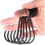 Maxgoods 3.54 10PCS Home Storage Utility S Shaped Hooks Stainless Steel Metal Hangers Hanging Hooks for Kitchen, Work Shop, Bathroom, Garden,Bedroom (Silver, 10PCS)