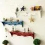Cxjff Wall Coat Rack Clothes Hat Hanger Holder Hooks Solid Wood Home Style Fashion, 60X10X13.5CM (Color : A)