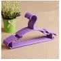 wing1 10Pcs/Lot Portable Clothes Hanger Kids Children Toddler Baby Clothes Coat Plastic Hangers Hook Household,3