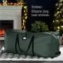Premium Large Christmas Tree Storage Bag - Fits Up to 9 ft. Tall Artificial Disassembled Trees, Durable Handles & Sleek Dual Zipper - Holiday Xmas Bag Made of Tear Proof 600D Oxford - 5 Year Warranty Premium Large Christmas Tree Storage Bag - Fits Up to 9 ft. Tall Artificial Disassembled Trees, Durable Handles & Sleek Dual Zipper - Holiday Xmas Bag Made of Tear Proof 600D Oxford - 5 Year Warranty