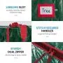 Large Christmas Tree Storage Bag - Fits Up to 9 ft Tall Holiday Artificial Disassembled Trees with Durable Reinforced Handles & Dual Zipper - Waterproof Material Protects from Dust, Moisture & Insect Large Christmas Tree Storage Bag - Fits Up to 9 ft Tall Holiday Artificial Disassembled Trees with Durable Reinforced Handles & Dual Zipper - Waterproof Material Protects from Dust, Moisture & Insect