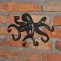Garneck Octopus Key Hook,Wall Mounted Key Holder Clothes Hanger Iron Key Rack for Kitchen Doorway Home