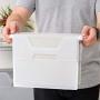 IRIS Desktop File Box, 6 Pack, Medium, Clear