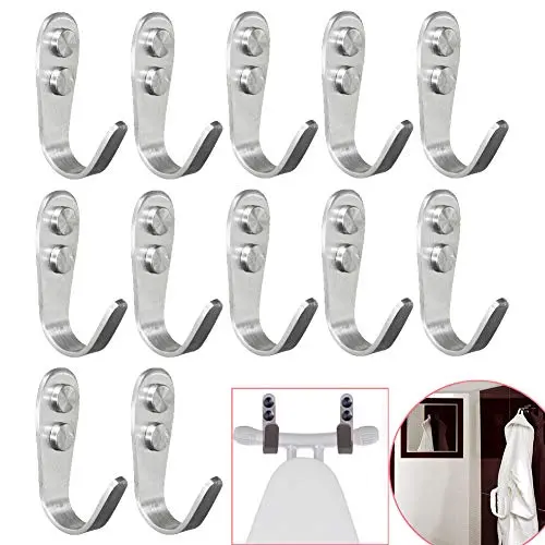 Luckycivia 12 Pack Ironing Board Wall Holder Wall Hanger Wall Mount Wall Rack - No Ironing Board