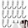 Luckycivia 12 Pack Ironing Board Wall Holder Wall Hanger Wall Mount Wall Rack - No Ironing Board