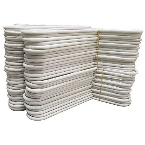 HB-101 Durable White Plastic Hangers - Pack of 60 HB-101 Durable White Plastic Hangers - Pack of 60