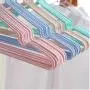 10pcs Stainless Steel Clothes Hanger Non-Slip Space Saving Clothes Hangers with Hook Closet Organizer Drying Racks Random Color 10pcs Stainless Steel Clothes Hanger Non-Slip Space Saving Clothes Hangers with Hook Closet Organizer Drying Racks Random Color