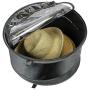 The Elixir Deco Premium Hat Pop up Storage Bag, Large Hat Storage Travel Bag Round Hat Boxes Container, Keeps Out Dust and Dirt