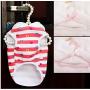 10Pcs Random Color Children Pearl Hanger Fashion Dog Cat Cloth Hanger Clothes Baby Pearl Plastic Pet Hangers Decoration