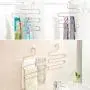 S-Type Multi-Purpose Pants Hangers Space Saving, Stainless Steel Magic Closet Hangers for Jeans Scarf Tie Clothes (3pcs) S-Type Multi-Purpose Pants Hangers Space Saving, Stainless Steel Magic Closet Hangers for Jeans Scarf Tie Clothes (3pcs)