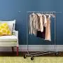 Gotobuy Clothing Garment Rack Clothes Hanger Rolling (Style 3)