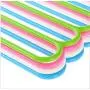 5pcs Radom Color Multi-Functional Five-Layer Anti-Slip Hanger Simply Durable Candy Color Storage Hanger Clothes Storage Tool