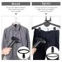 COSTWAY Garment Clothes Steamer, Professional Heavy Duty Powerful 1.7L(58 fl oz) Water Tank Producing 60min of Continuous Steam with Fabric Brush, Garment Hanger and Glove (Red) COSTWAY Garment Clothes Steamer, Professional Heavy Duty Powerful 1.7L(58 fl oz) Water Tank Producing 60min of Continuous Steam with Fabric Brush, Garment Hanger and Glove (Red)