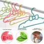Dalkeyie 10pcs Set Childrens Bow Hanger Home Baby Clothes Hanger(Pink) Dalkeyie 10pcs Set Childrens Bow Hanger Home Baby Clothes Hanger(Pink)
