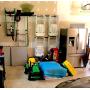 StoreYourBoard Omni Chair Storage Rack, Folding and Beach Chairs Wall Mount, Home and Garage Hook Hanger System