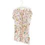 HANGERWORLD 3 Cream 15.7inch Cotton Padded Cushioned Top Garment Coat Hangers with Embroidered Floral Detail HANGERWORLD 3 Cream 15.7inch Cotton Padded Cushioned Top Garment Coat Hangers with Embroidered Floral Detail