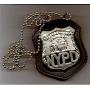 New York/New Jersey Police Officer Style Belt Clip/Neck Hanger w/beaded chain (badge not included)