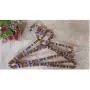10pcs Plastic Pearl Clothes Hangers Fashion Colorful Clips Hanger Home Accessories