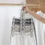 HJYPYJ 6 in 1 Foldable PP Magic Clothes Hanger??with Hooks Rotating Cascading Multi Magic Hanger?? Space Saving Non Slip Hangers?? / Gray / 5 Pcs HJYPYJ 6 in 1 Foldable PP Magic Clothes Hanger??with Hooks Rotating Cascading Multi Magic Hanger?? Space Saving Non Slip Hangers?? / Gray / 5 Pcs