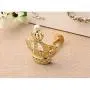 YING CHIC YYC 1Pair Creative Crown Crystal Drapery Curtain Wall Hooks Shop Coat Hanger (Gold) YING CHIC YYC 1Pair Creative Crown Crystal Drapery Curtain Wall Hooks Shop Coat Hanger (Gold)