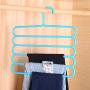 Wonderrun Closet Storage Rack Organizer Portable Clothes Hanger Hooks Laundry Garment Kitchen Shelf Rod or Decor for Home and Office