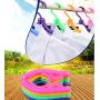 Foldable Clothes Hangers Travel Hangers Rainbow Will Portable Magic Clothing Drying Rack Pack of 5