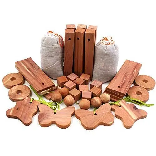 Venxic Cedar Blocks for Clothes Storage, Aromatic Cedar Wood Balls Hanger Chips Sachets Planks Clothes Protector, Closet Drawers Organizers Accessories Freshener (42 Pack) Venxic Cedar Blocks for Clothes Storage, Aromatic Cedar Wood Balls Hanger Chips Sachets Planks Clothes Protector, Closet Drawers Organizers Accessories Freshener (42 Pack)