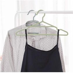 10pcs Random Color Portable Clothes Hangers Non-Slip Hook for Suit Coat Closet Garment Outdoor Drying Rack Plastic Clothing Hanger