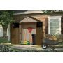 Suncast BMS6310D Outdoor Storage for Backyard Tools and Accessories All-Weather Resin Material, Transom Windows and Shingle Style Roof, Wood Grain Texture Suncast BMS6310D Outdoor Storage for Backyard Tools and Accessories All-Weather Resin Material, Transom Windows and Shingle Style Roof, Wood Grain Texture