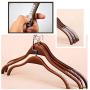 50Pcs Silicone Clothes Hangers Anti Slip Strip Clothes Rack Pad with 10 Pikes Decoration