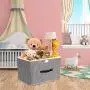 EZ GENERATION Storage Bins Set,Storage Baskets Pack of 2 Foldable Storage Boxes Cubes with Lids, Fabric Storage Bin Organizer Collapsible Boxes Containers for Nursery,Closet,Bedroom,Home(Light Gray) EZ GENERATION Storage Bins Set,Storage Baskets Pack of 2 Foldable Storage Boxes Cubes with Lids, Fabric Storage Bin Organizer Collapsible Boxes Containers for Nursery,Closet,Bedroom,Home(Light Gray)