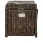 happimess Elijah 30" Wicker Storage Trunk, Brown happimess Elijah 30" Wicker Storage Trunk, Brown