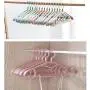Yuqianjin 10 Wide Shoulder Suit Hangers - Space Saving Clothes Hangers, for Coats, Jackets, Pants, Shirts, Skirts (Color : 05)