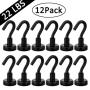 EVISWIY Strong Magnetic Hooks Refrigerator for Hanging Keys Grill Tools Heavy Duty Small Neodymium Magnets Hooks Hangers for Cruise Cabins Fridge Classroom Kitchen Office Garage 12 Pack EVISWIY Strong Magnetic Hooks Refrigerator for Hanging Keys Grill Tools Heavy Duty Small Neodymium Magnets Hooks Hangers for Cruise Cabins Fridge Classroom Kitchen Office Garage 12 Pack