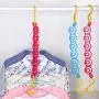 EvaroFly Multipurpose Magic Folding Hanger, Save Space Storage Clothes Hanger, Household Travel Camping -a 3 Pcs