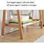 JING-ma Solid Wood Hanger Floor Bedroom, Coat Rack Simple Modern Hanger Simple Multifunctional Clothes Rack Home (Color : Wood Color, Size : 80cm) JING-ma Solid Wood Hanger Floor Bedroom, Coat Rack Simple Modern Hanger Simple Multifunctional Clothes Rack Home (Color : Wood Color, Size : 80cm)